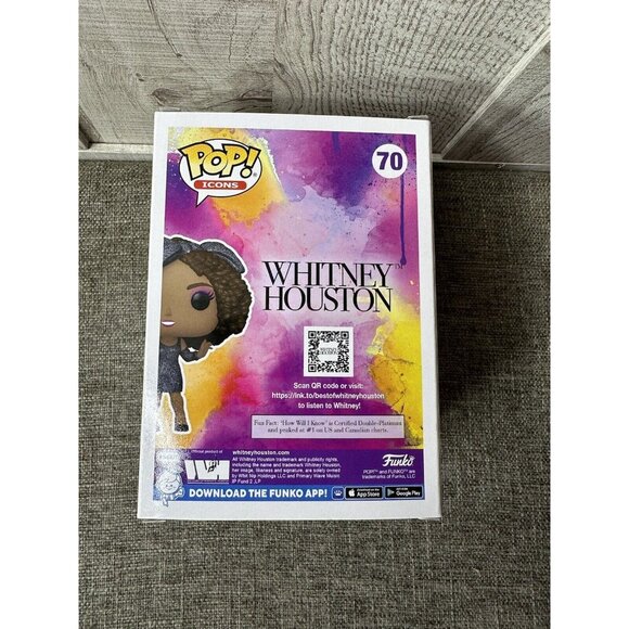 Funko Pop! #70 Whitney Houston Vinyl Action Figure Target Exclusive Diamond - Picture 3 of 5